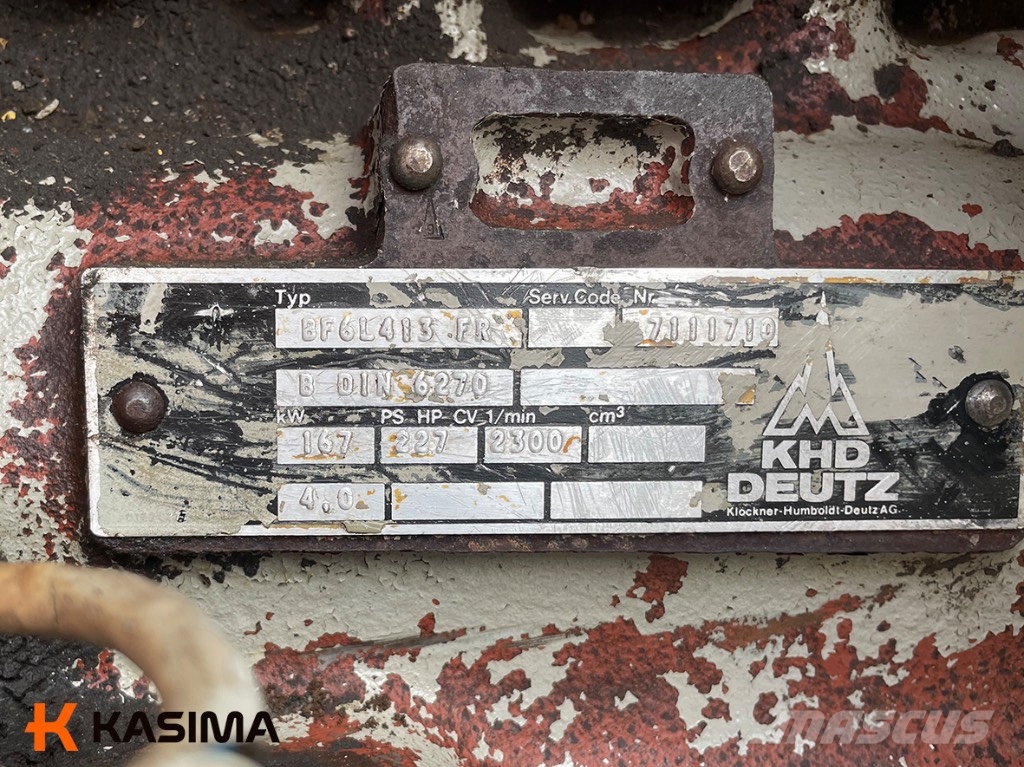 Deutz KHD Deutz BF6L413FR engine Motori za građevinarstvo