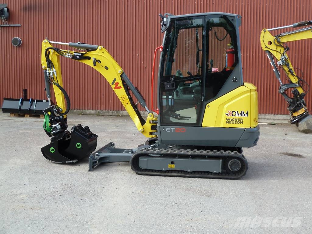 Wacker Neuson ET20-2 / Steelwrist XTR20 Mini ekskavatoriai < 7 t