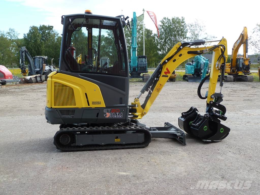 Wacker Neuson ET20-2 / Steelwrist XTR20 Mini ekskavatoriai < 7 t