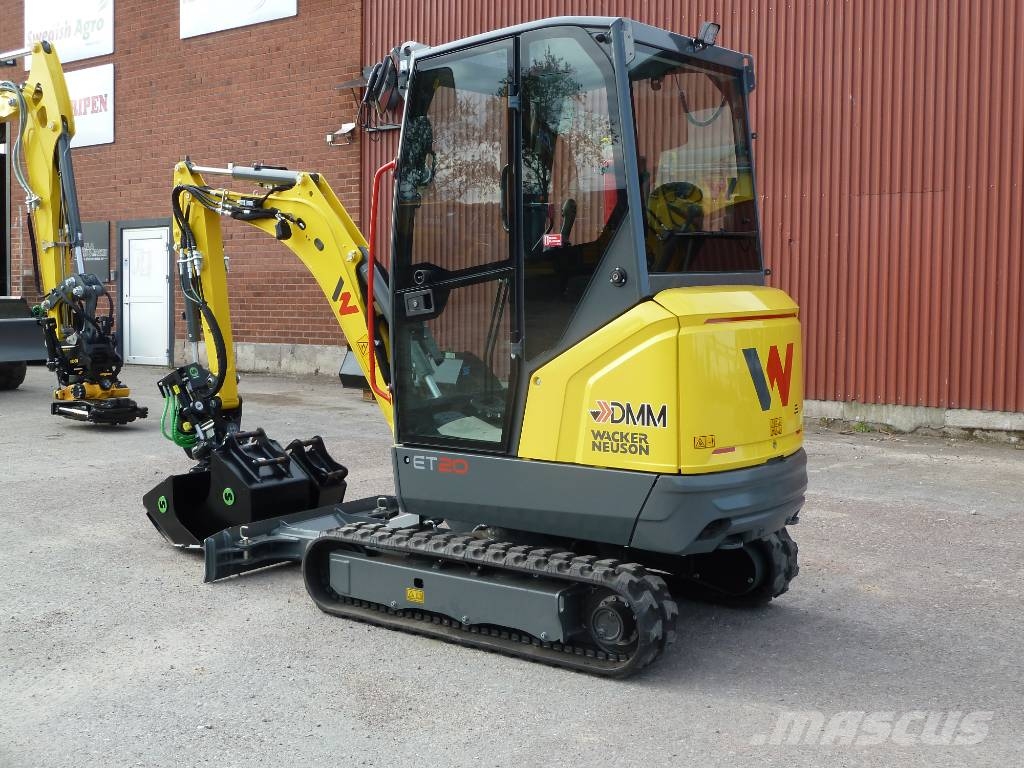 Wacker Neuson ET20-2 / Steelwrist XTR20 Mini ekskavatoriai < 7 t