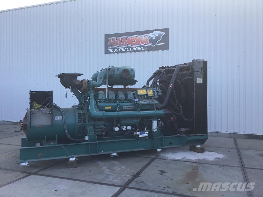 Perkins 4012 TWG2 GENERATOR 1000KVA USED Diesel Generatorer