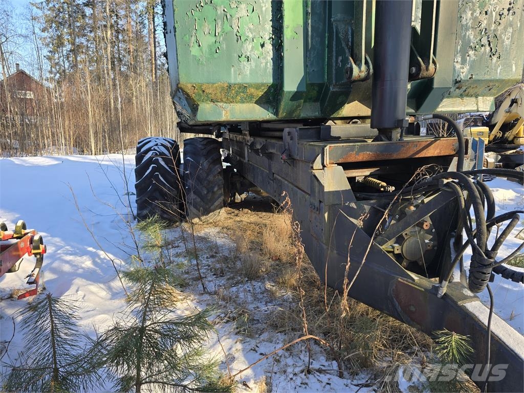  Telivetoinen maansiirtokärry 傾卸式拖車
