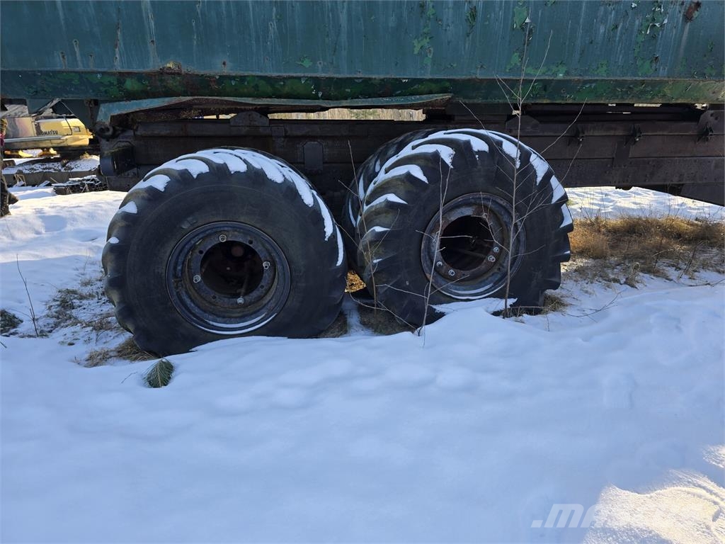  Telivetoinen maansiirtokärry 傾卸式拖車