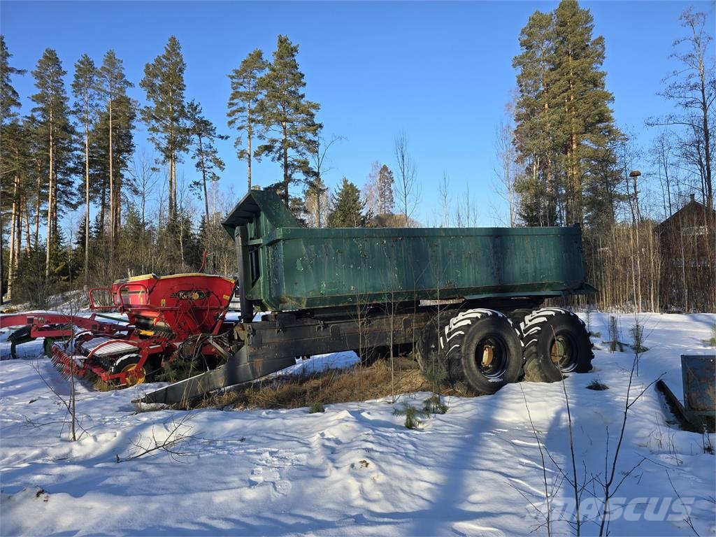  Telivetoinen maansiirtokärry 傾卸式拖車