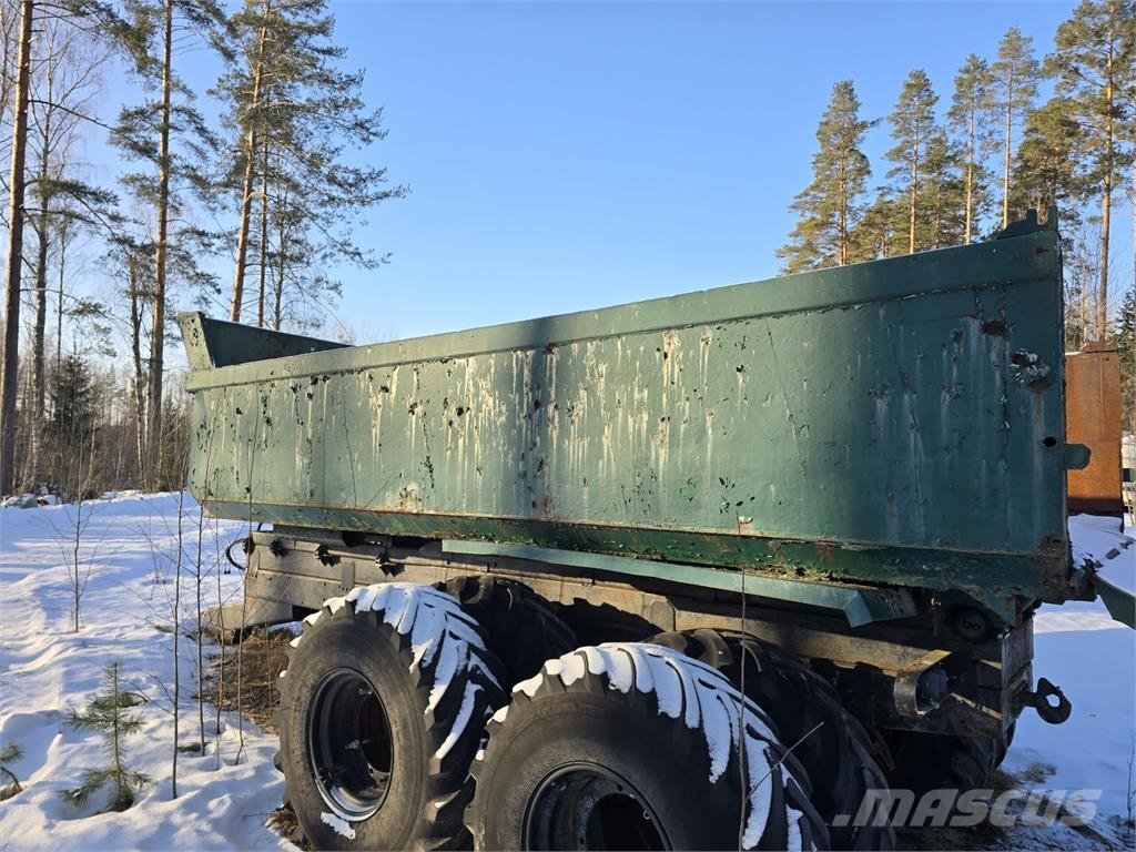  Telivetoinen maansiirtokärry 傾卸式拖車
