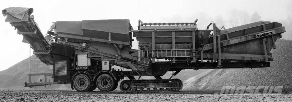 Backers Star screen and mixing plant / Sternsieb- und Misc Mobile Siebanlagen
