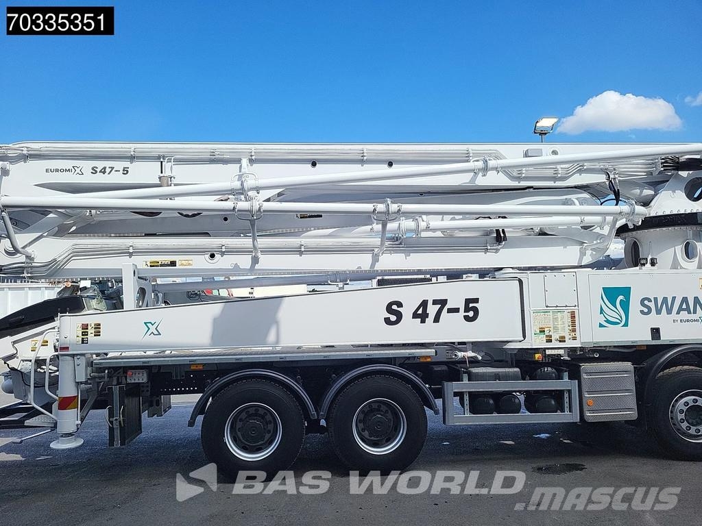 Mercedes-Benz Arocs 4542 8X4 47 mtrs SWAN TSP 47-5 160RZ concret مضخات خرسانة
