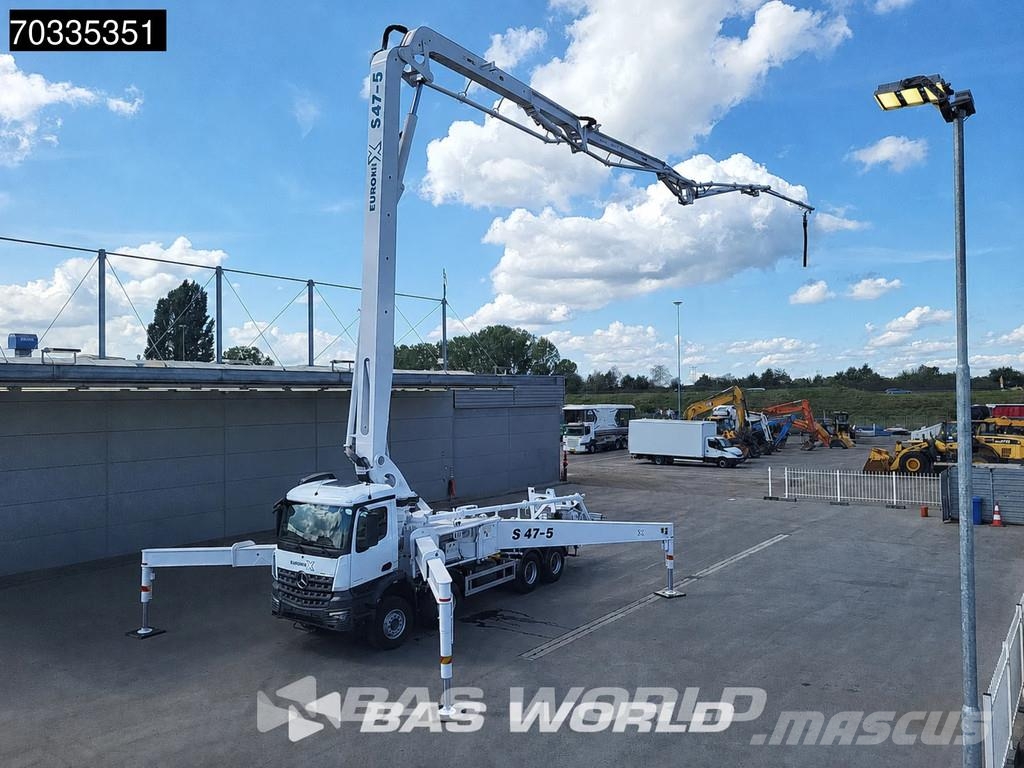 Mercedes-Benz Arocs 4542 8X4 47 mtrs SWAN TSP 47-5 160RZ concret مضخات خرسانة