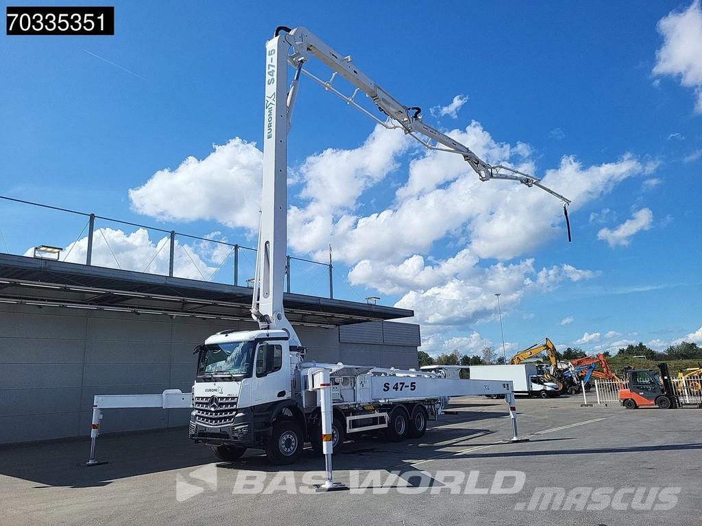 Mercedes-Benz Arocs 4542 8X4 47 mtrs SWAN TSP 47-5 160RZ concret Pompa pentru beton