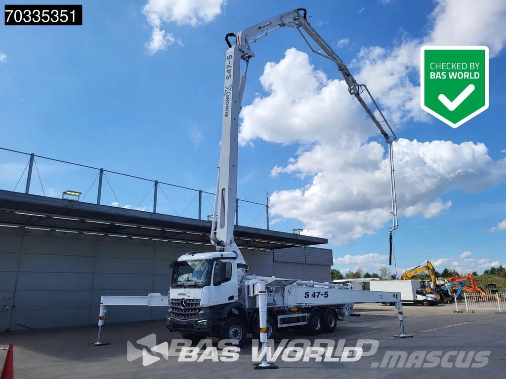 Mercedes-Benz Arocs 4542 8X4 47 mtrs SWAN TSP 47-5 160RZ concret مضخات خرسانة
