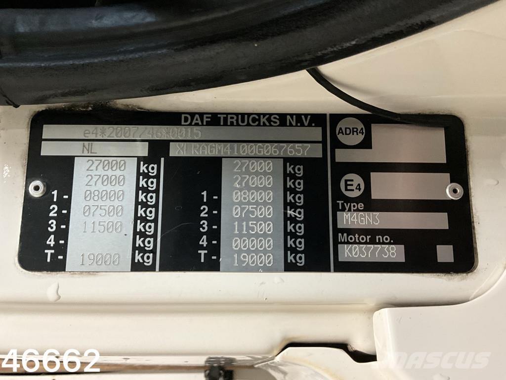 DAF FAG CF 290 Euro 6 Geesink 17m³ Kamioni za otpad