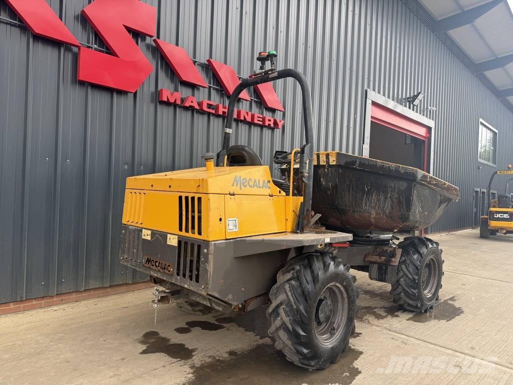 Mecalac TA 6 S 6 Ton Swivel Dumper Vehículos compactos de volteo