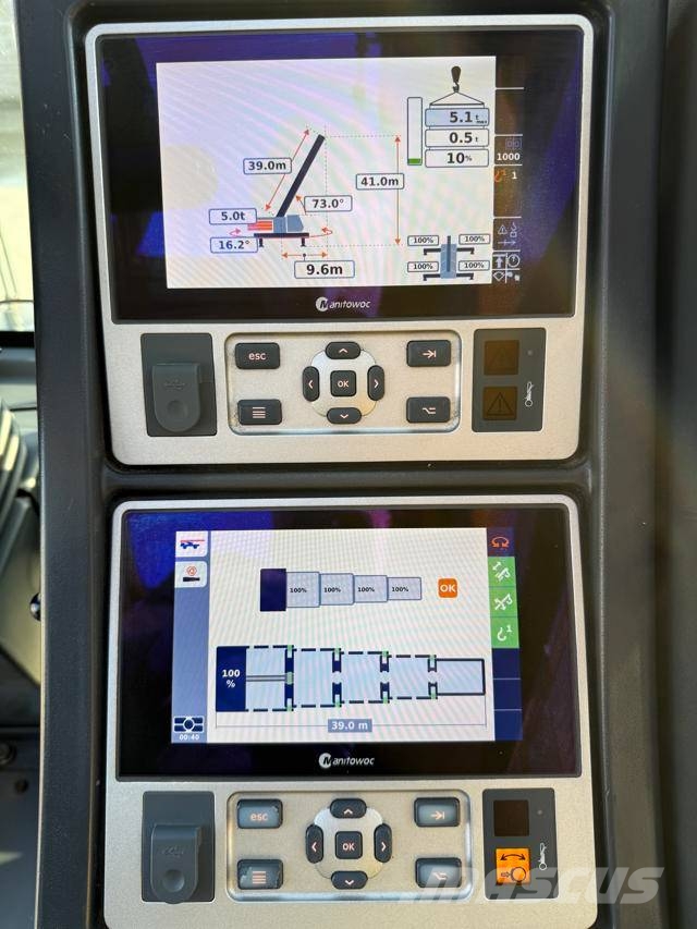 Grove RT 550 E Raske maastiku tõstukid