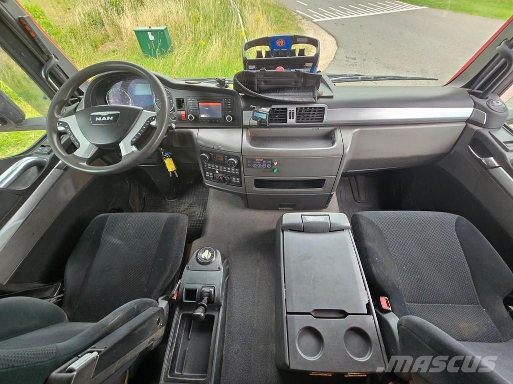 MAN TGS 33.400 6X6 BH WVT WS Z-crane/TIPPER!! EURO 6!! شاحنات قلابة