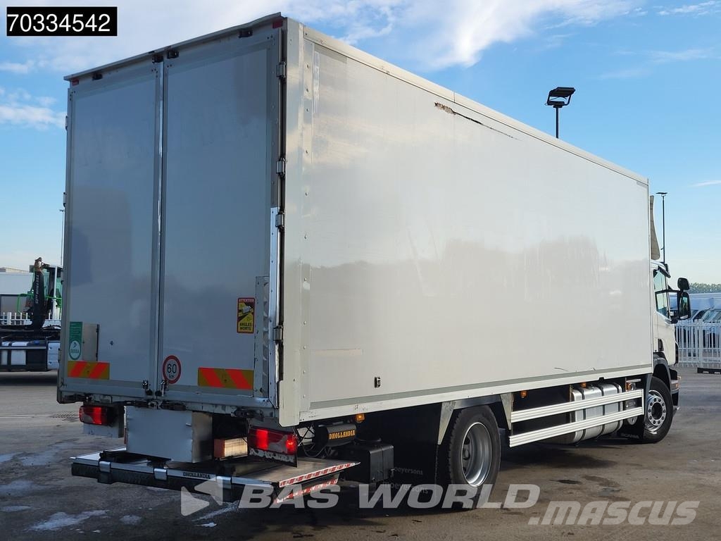 Scania P230 4X2 19tonner Automatic 1500kg Ladebordwand Eu ボックスボディー、ウイング、箱車