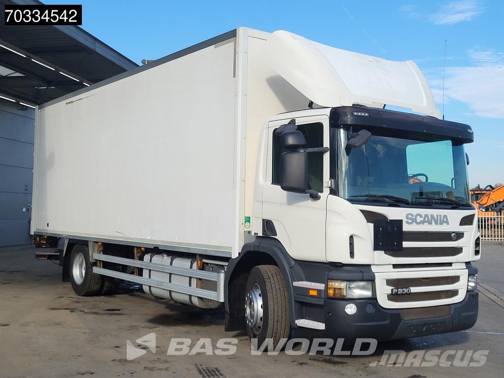 Scania P230 4X2 19tonner Automatic 1500kg Ladebordwand Eu ボックスボディー、ウイング、箱車