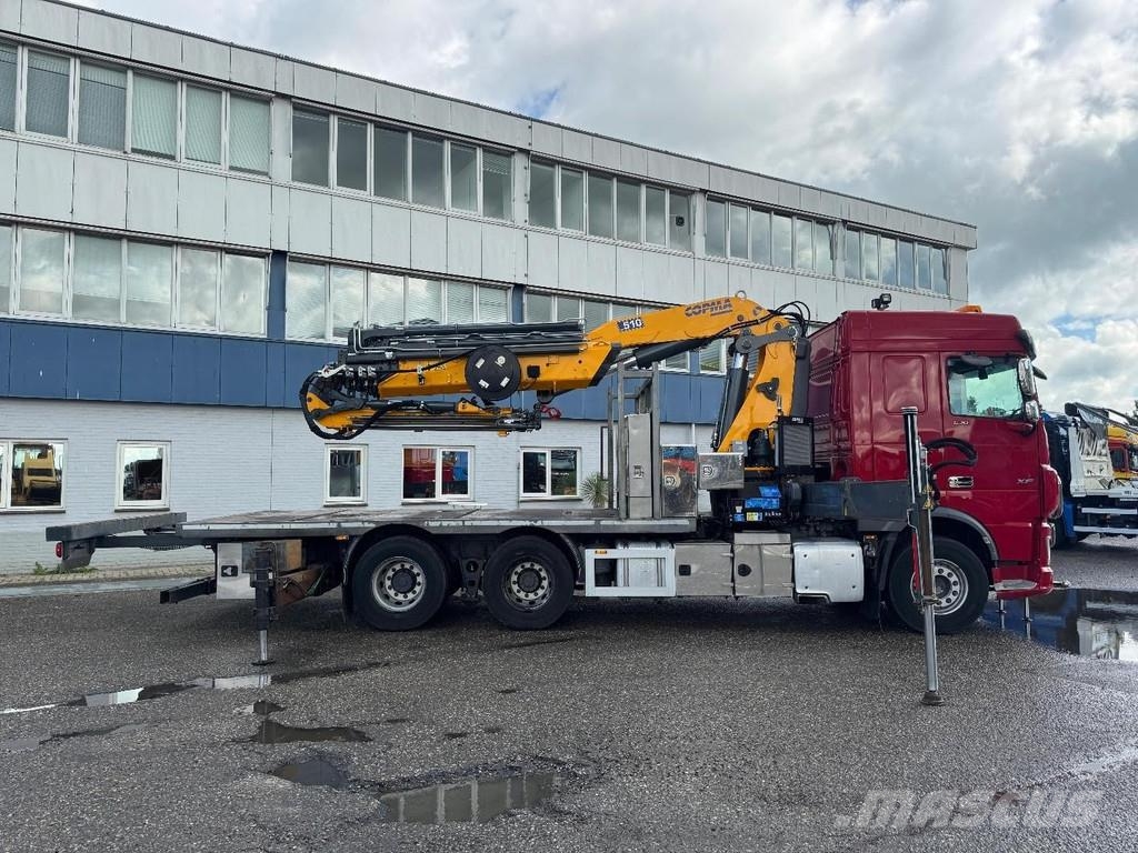 DAF XF 530 COPMA 510.7 + FLYJIB + REMOTE + FRONT STAMP Φορτηγά Kαρότσα με ανοιγόμενα πλαϊνά