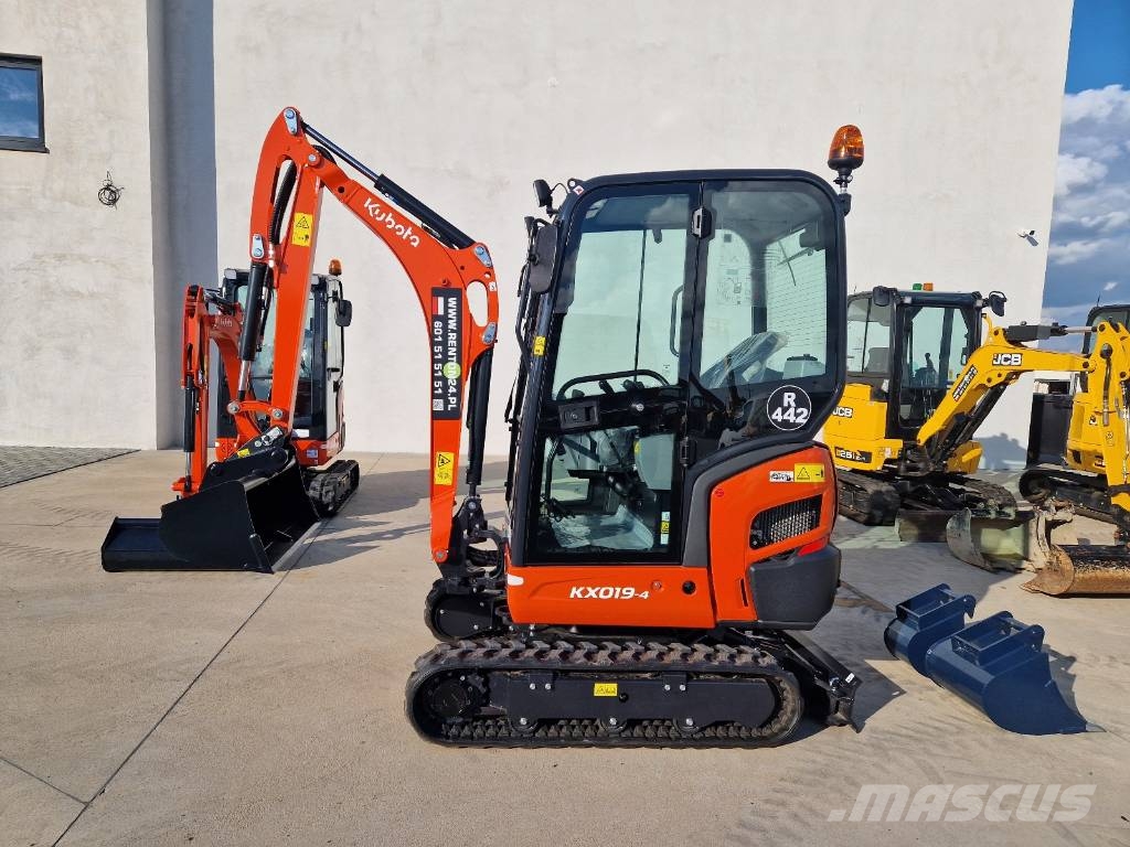 Kubota KX 019-4 jak CAT WACKER JCB R442 Mini pelle < 7t