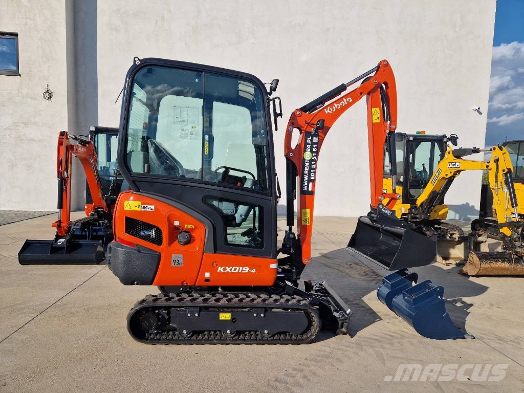 Kubota KX 019-4 jak CAT WACKER JCB R442 Mini pelle < 7t