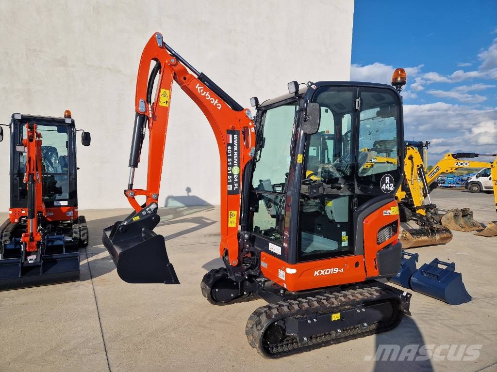 Kubota KX 019-4 jak CAT WACKER JCB R442 Mini pelle < 7t
