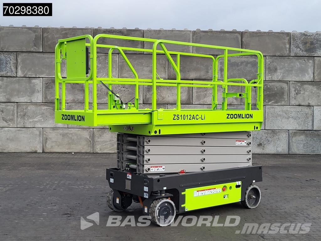 Zoomlion ZS1012AC-Li 10 M – Factory Warranty – CE-Certified Montacargas de obra