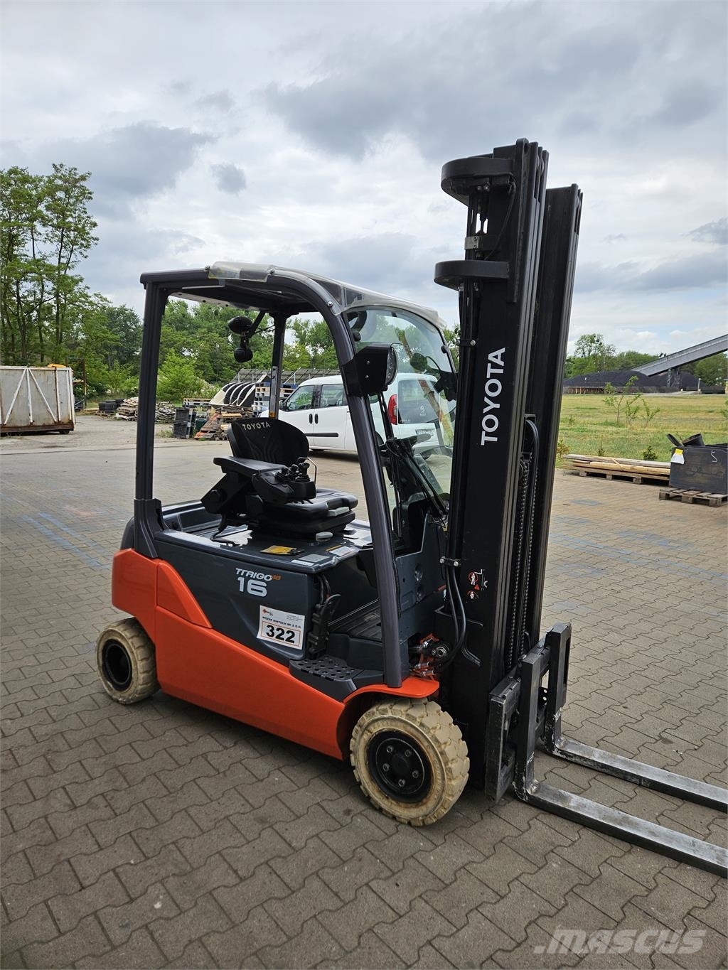 Toyota 8FBM16T Electric forklifts