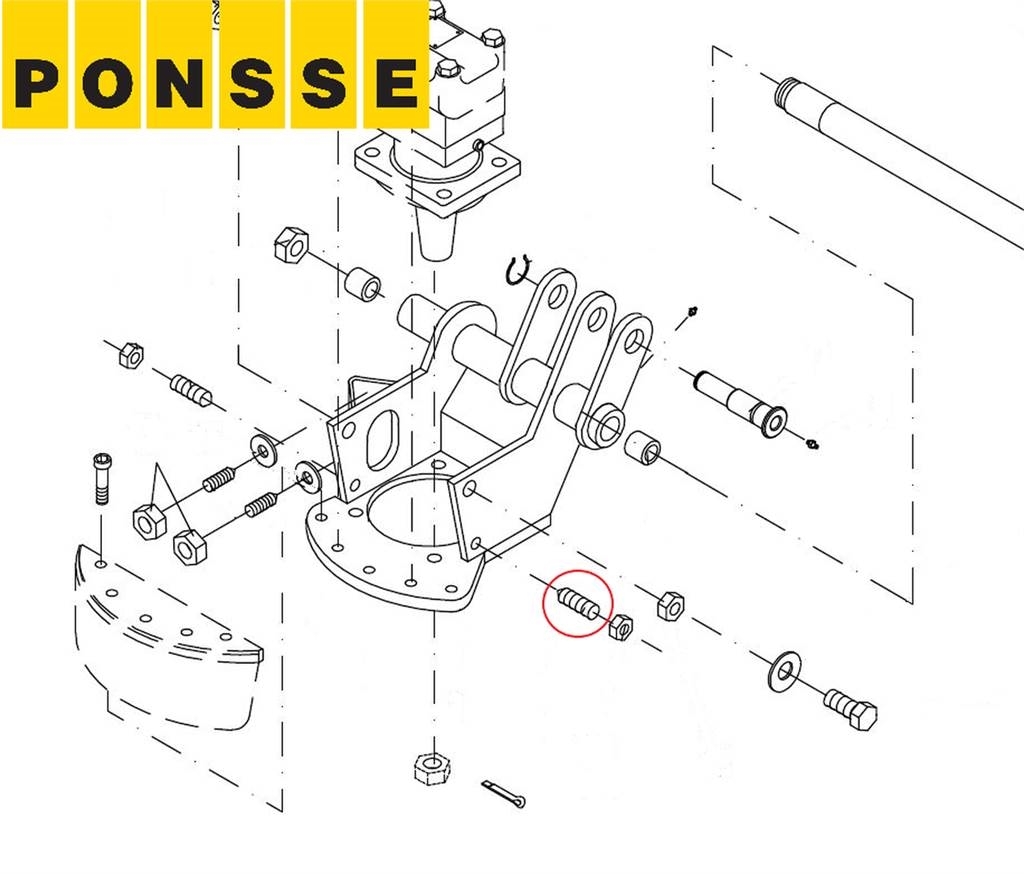 Ponsse 0006853 Претоварващи кранове