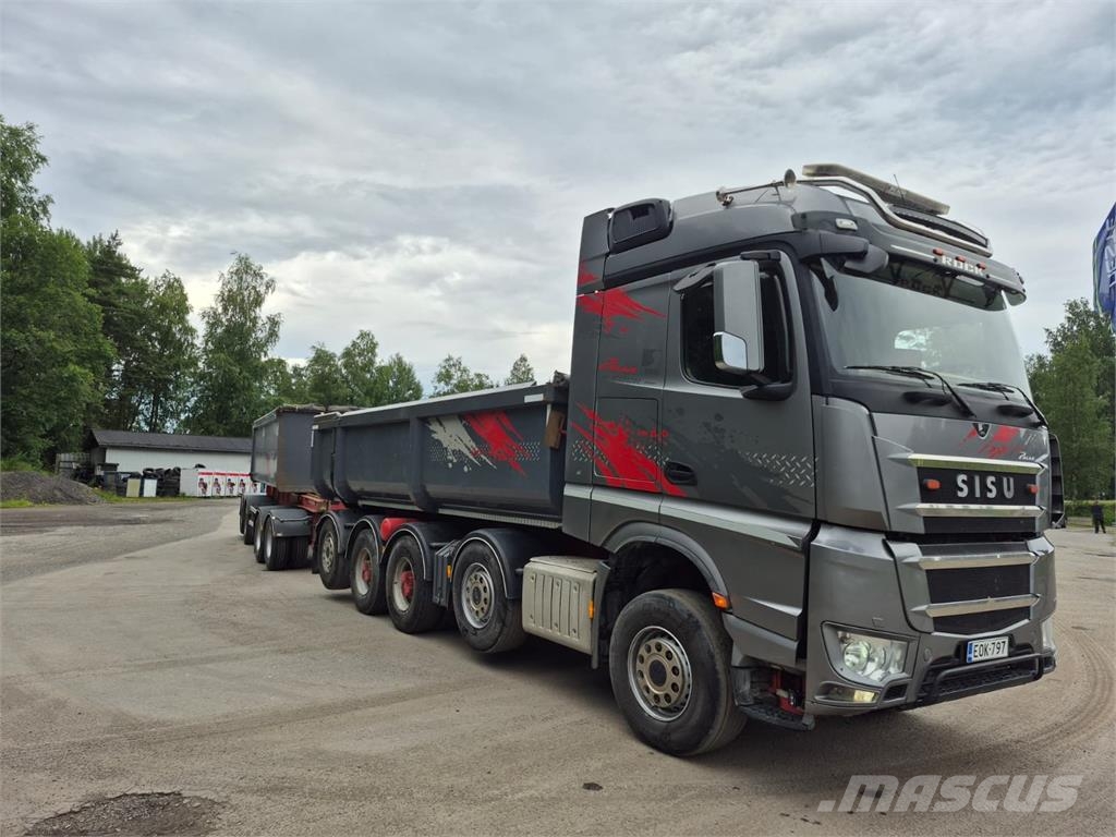 Sisu CK16M 10x4+JYKI 4-aks Kipper