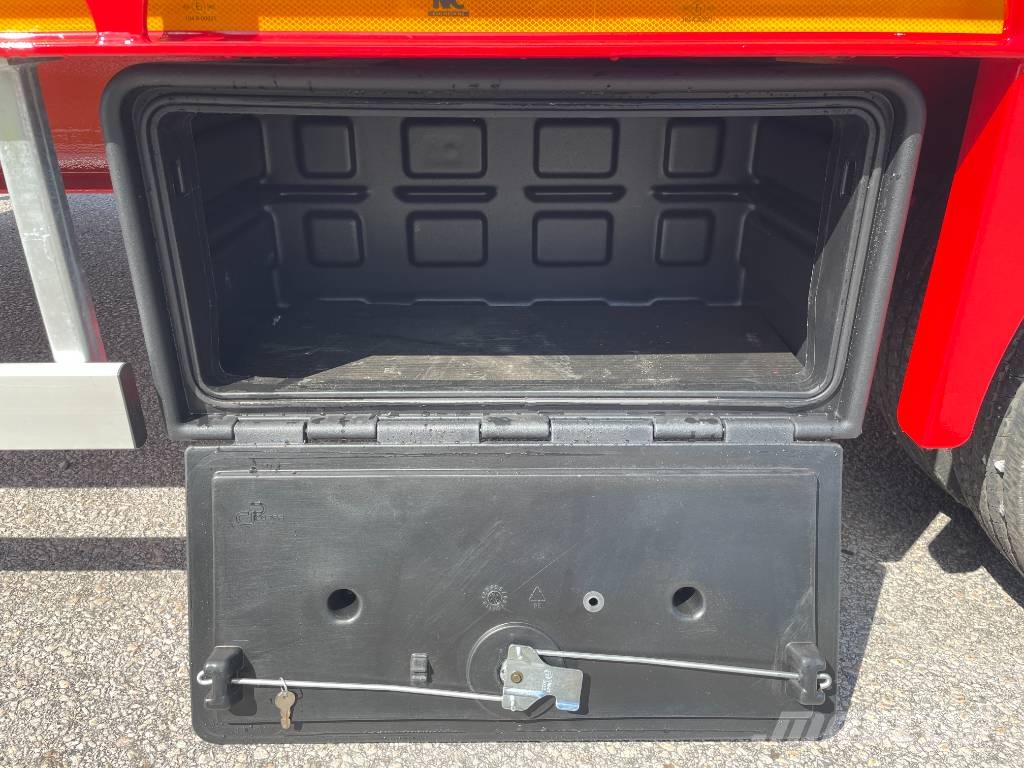 NC 2axl traktordragen maskintrailer 16T Góndola de cama rebajada