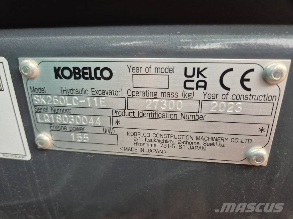 Kobelco SK260LC-11E Escavadoras de rastos