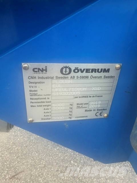 Överum VFEVL 71080H Obračalni plugi