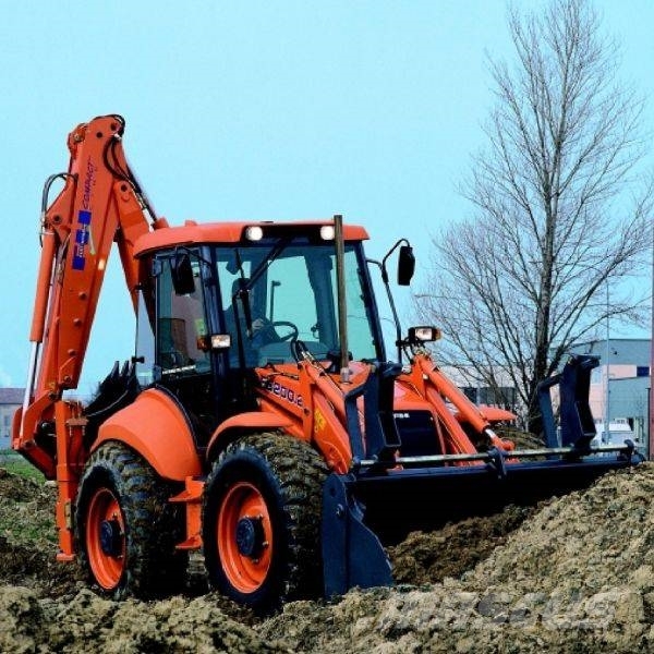 Fiat-Hitachi FB2000 SYMCRO Товарач със заден ексватор