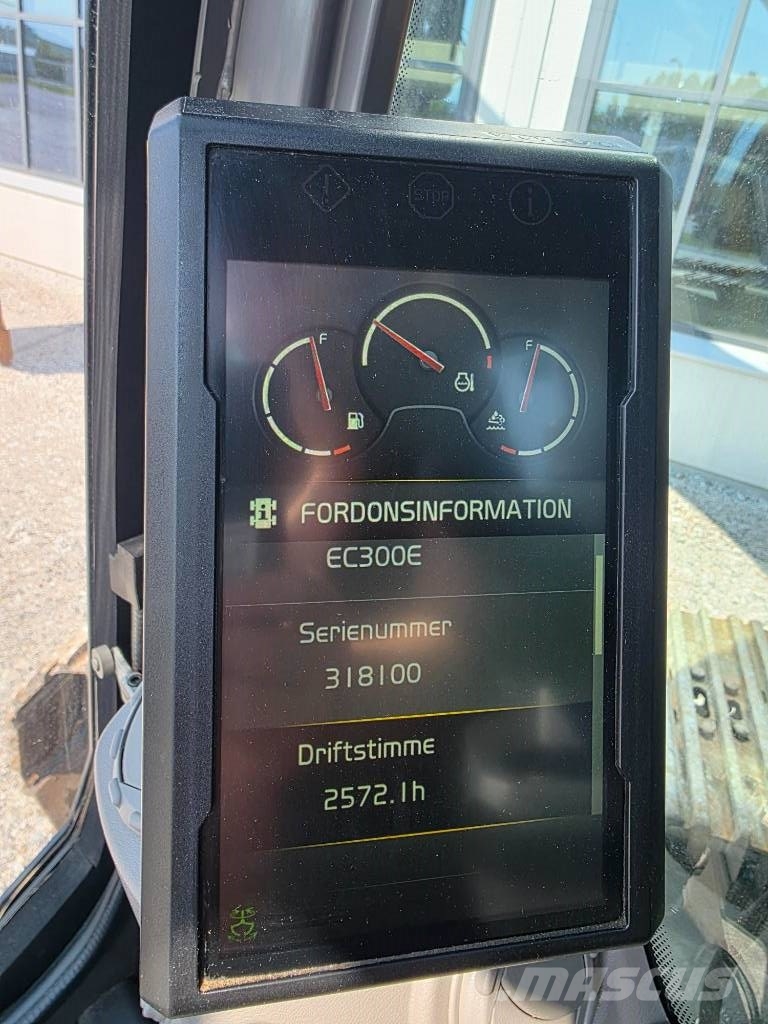 Volvo EC 300 EL Säljes/For Sale حفارات زحافة