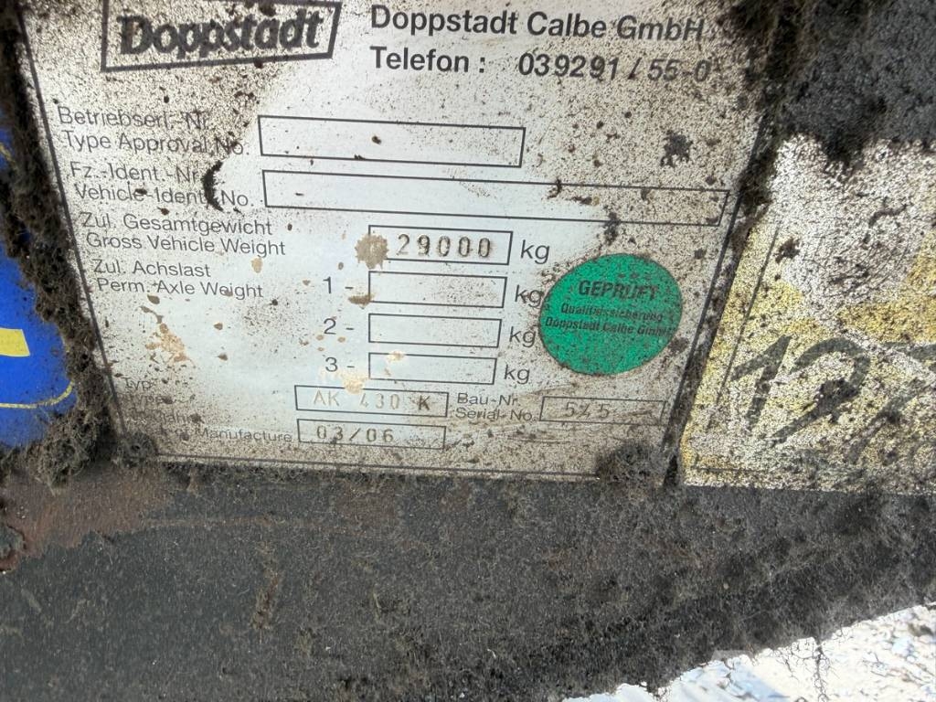 Doppstadt AK 430 K Atkritumu smalcinātāji