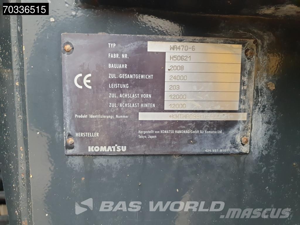 Komatsu WA470 -6 Utovarivači na točkove