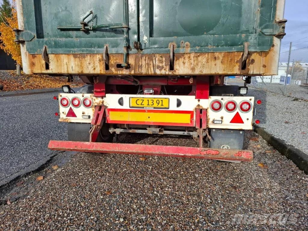 HK TIPPER S48B 70 m3 HARDOX tiptrailer Semi-trailer med tip