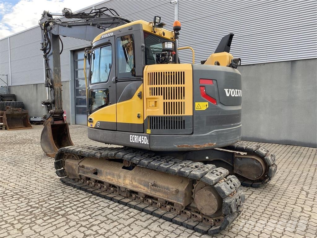 Volvo ECR145EL Kāpurķēžu ekskavatori