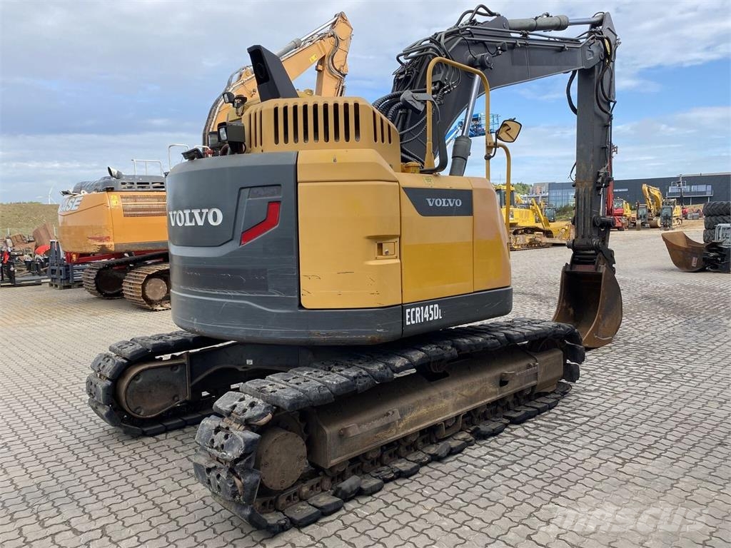 Volvo ECR145EL Kāpurķēžu ekskavatori
