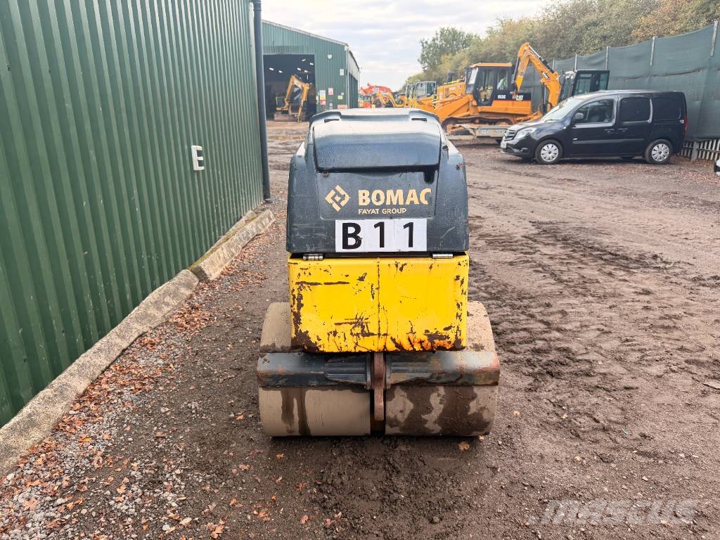 Bomag BMP 8500 Smooth Drum Trench Roller Valjci sa duplim bubnjem