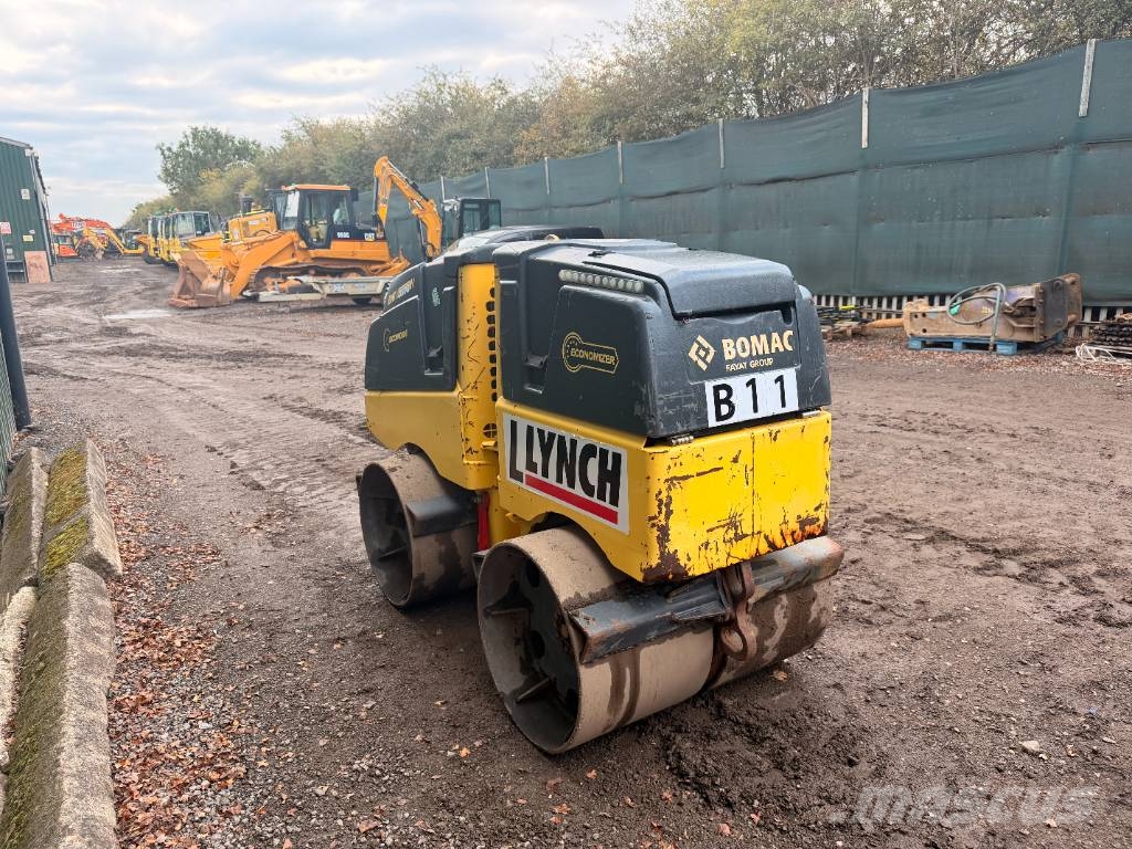 Bomag BMP 8500 Smooth Drum Trench Roller Valjci sa duplim bubnjem