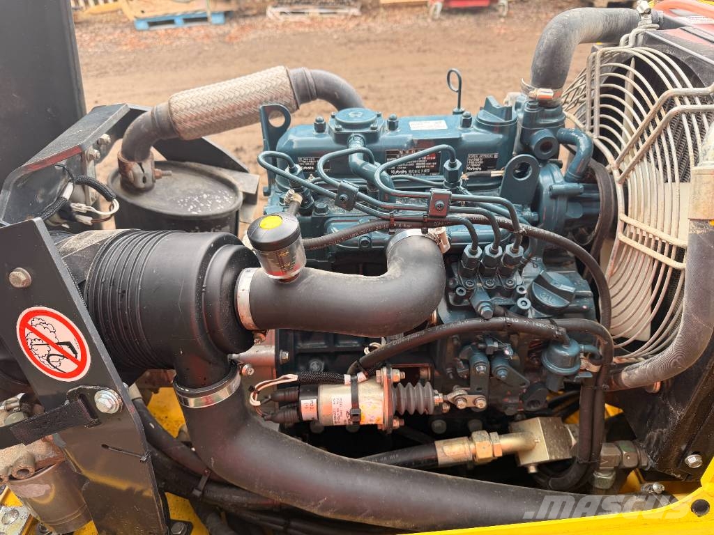 Bomag BMP 8500 Smooth Drum Trench Roller Valjci sa duplim bubnjem