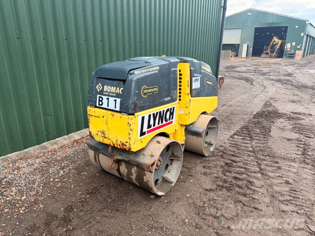Bomag BMP 8500 Smooth Drum Trench Roller Valjci sa duplim bubnjem
