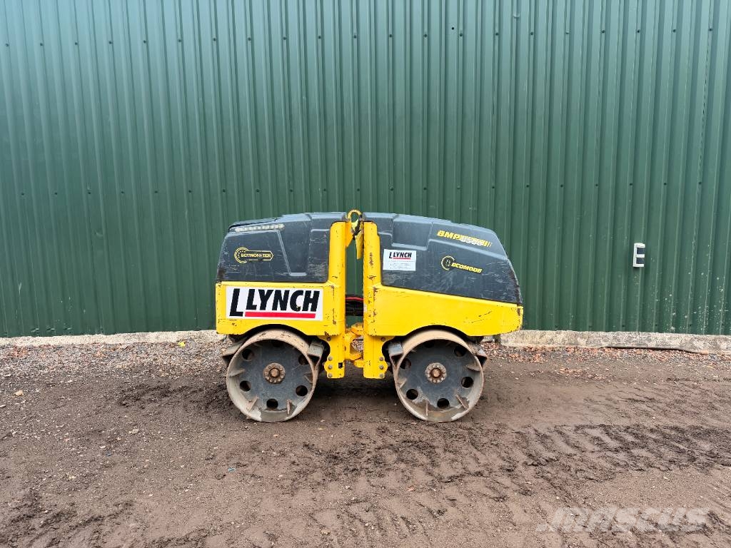 Bomag BMP 8500 Smooth Drum Trench Roller Valjci sa duplim bubnjem