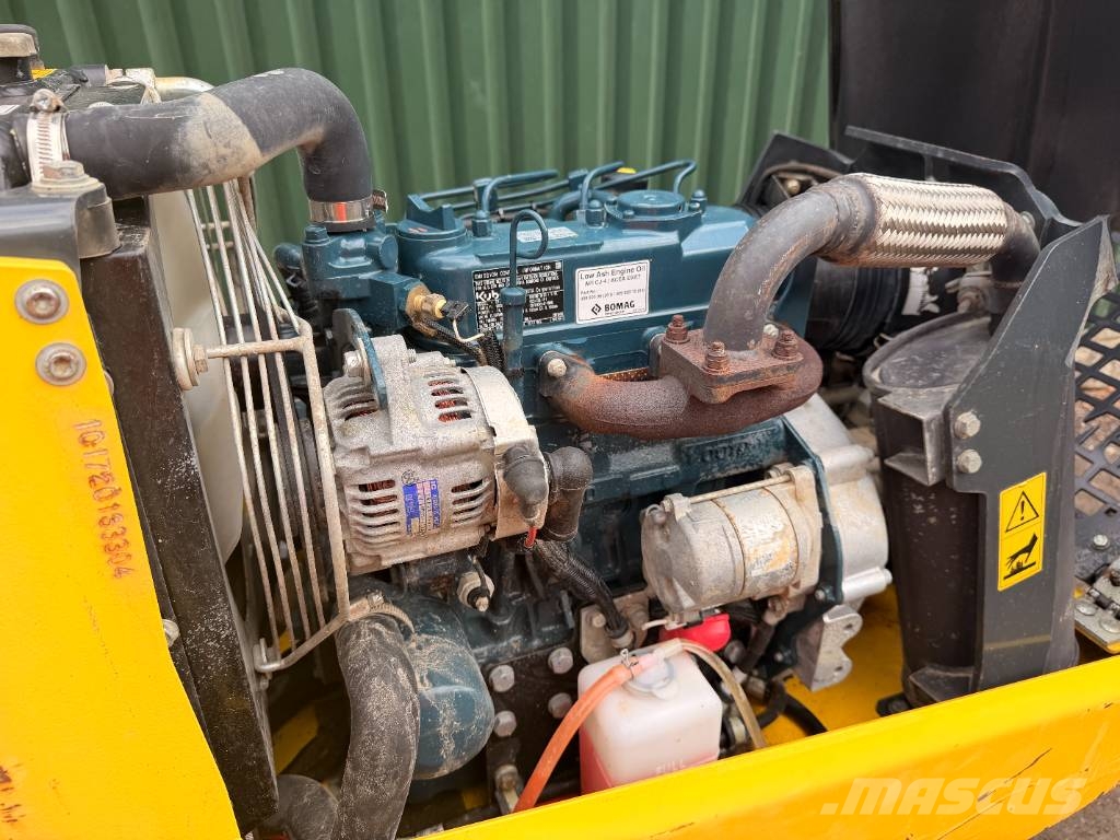 Bomag BMP 8500 Smooth Drum Trench Roller Valjci sa duplim bubnjem