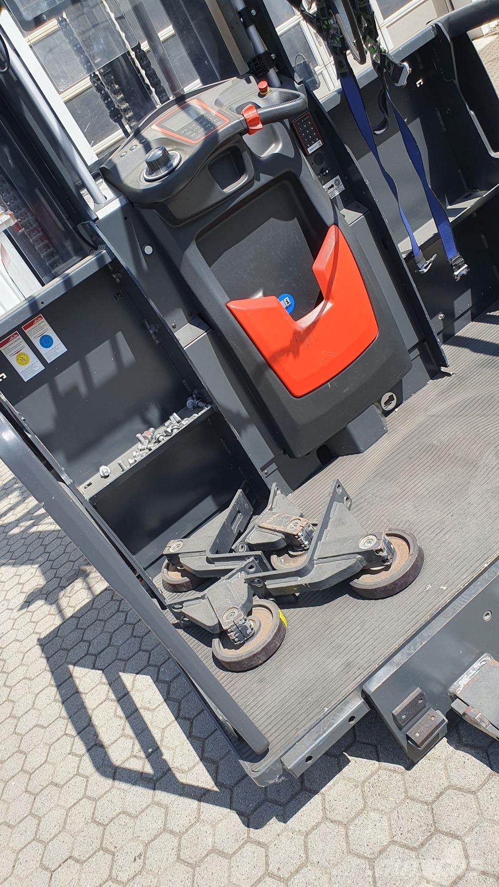 Linde V48 Περονοφόρο ανυψωτικό συλλογής παραγγελιών μεγάλου ύψους