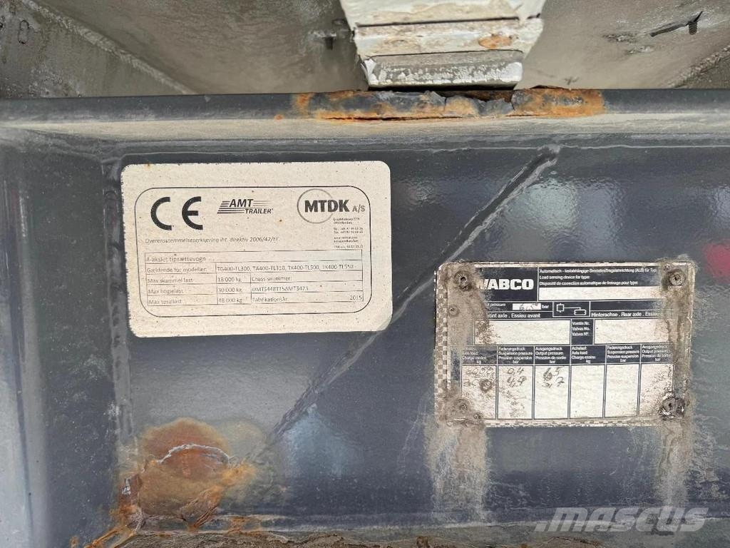 AMT 4 AXLE - BPW - KIPPER Самосвальные полуприцепы