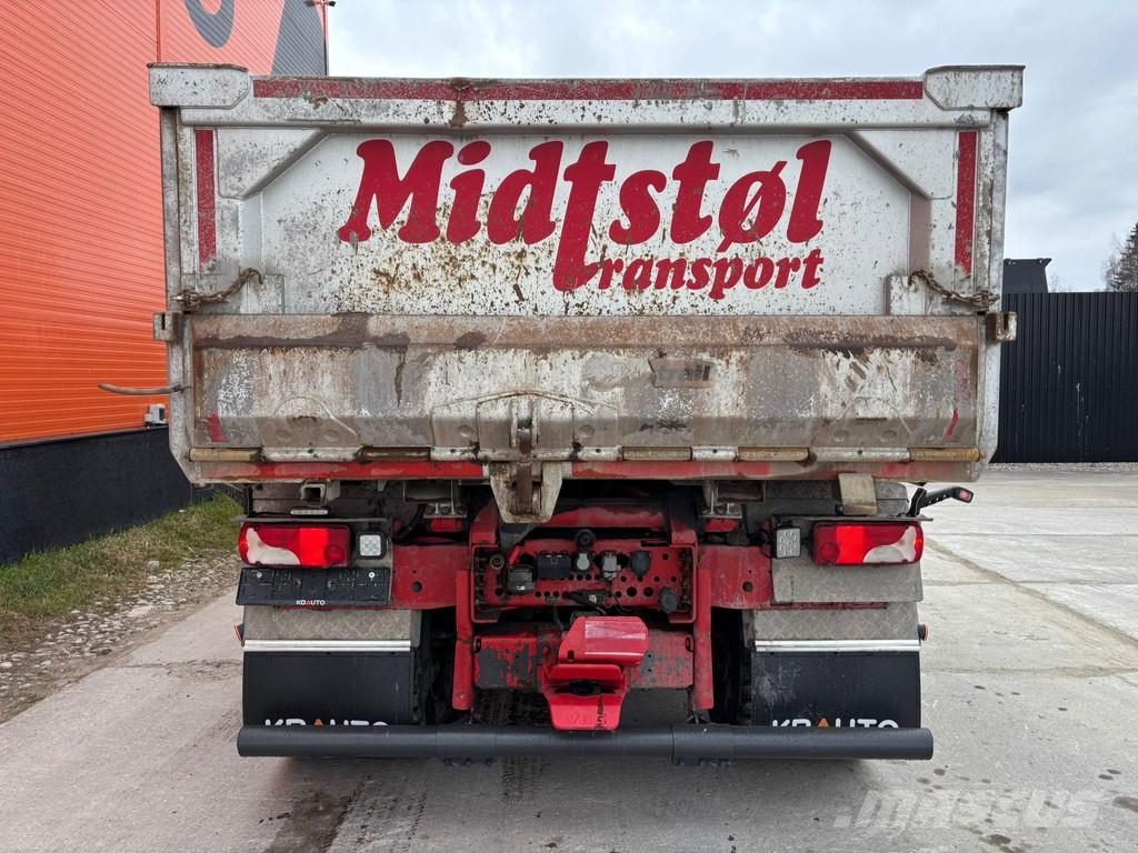 Scania R 520 8x4 RETARDER / FULL STEEL / BOX L=5565 mm Kiperi kamioni