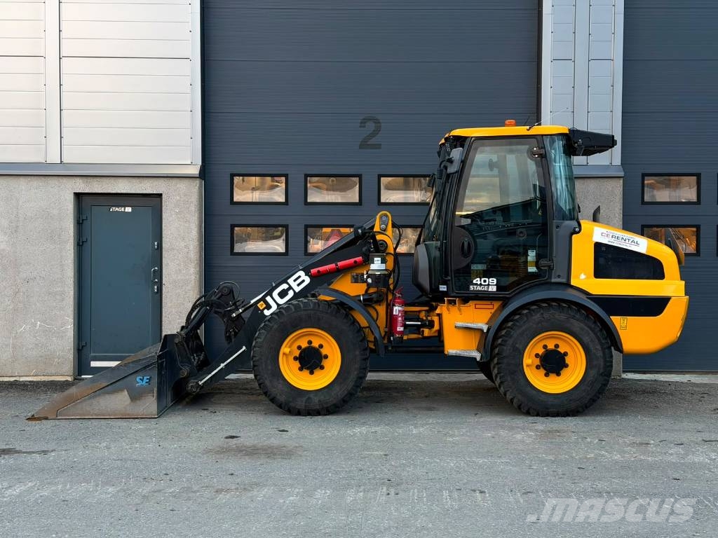 JCB 409 / Aurasähkö / Rasvari / 40km/h / Maakauha / Radlader
