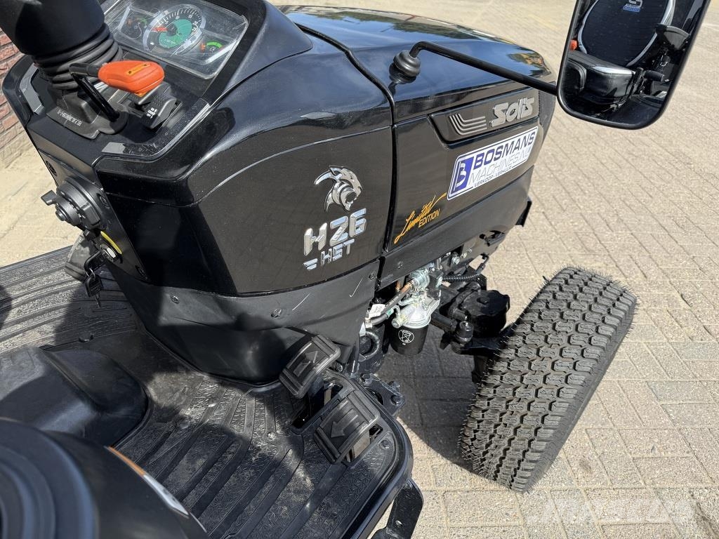 Solis 26 HST minitractor NIEUW BLACK EDITION hoge gazonb Traktory