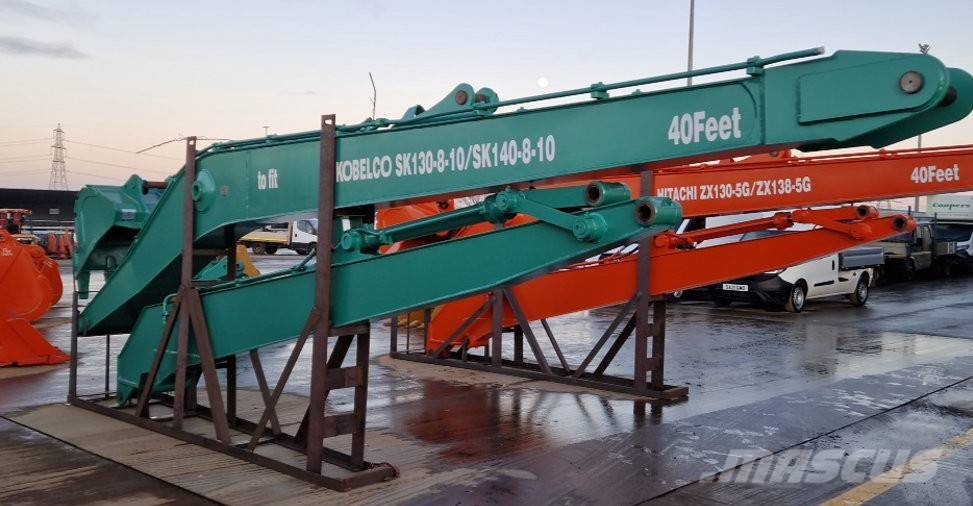 Kobelco AND KOMATSU LONG REACH ARMS Excavadoras sobre orugas